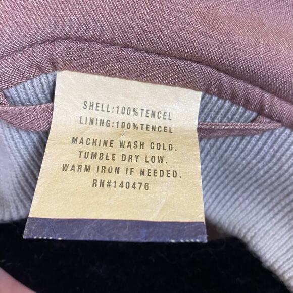 Faherty Dockside Reversible Bomber Jacket In Primrose Size Large - Picture 13 of 13